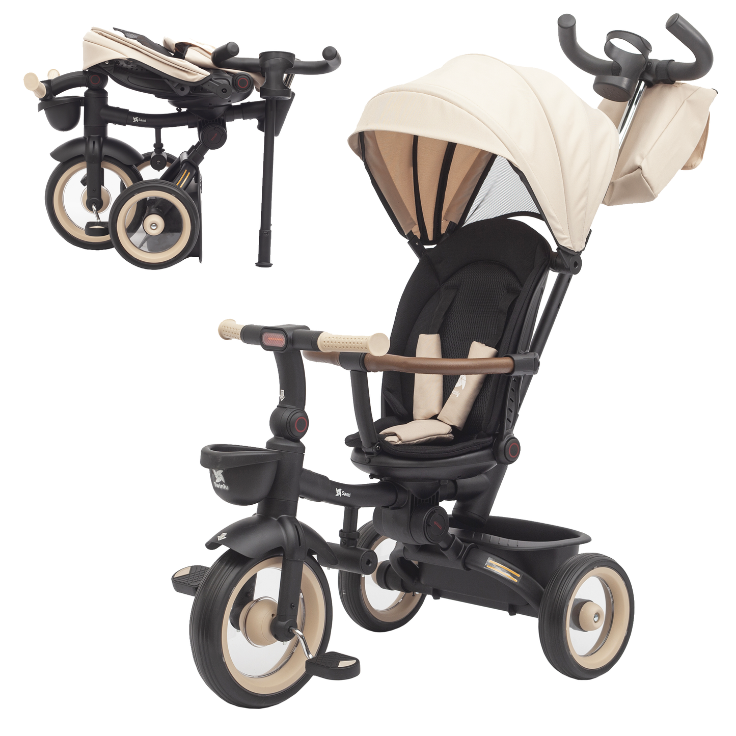Triciclo Evolutivo Bebé SAMI Beige