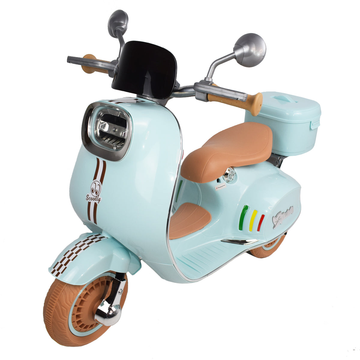 Moto Electrica para niños SCOOTLY Menta – Twinly Baby