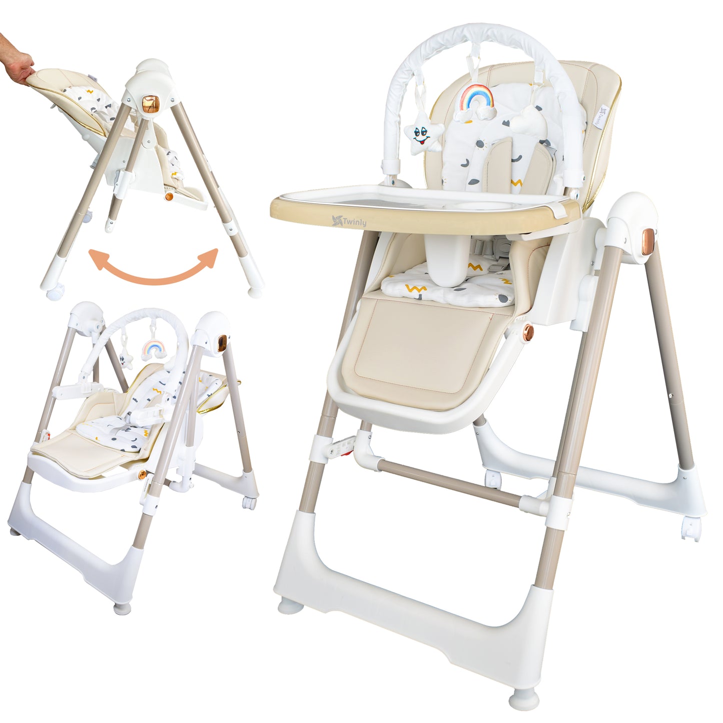 Trona Evolutiva MOVITY PRO Beige