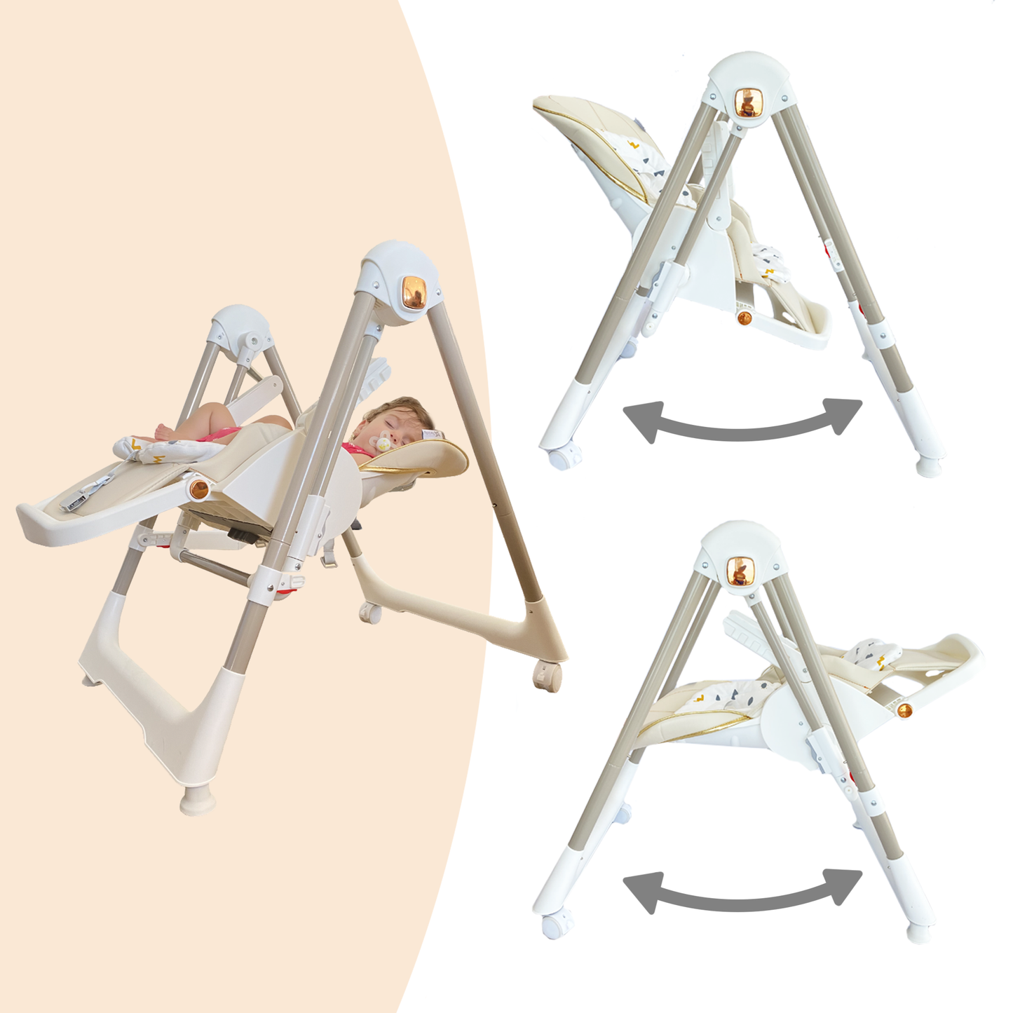 Trona Evolutiva MOVITY PRO Beige