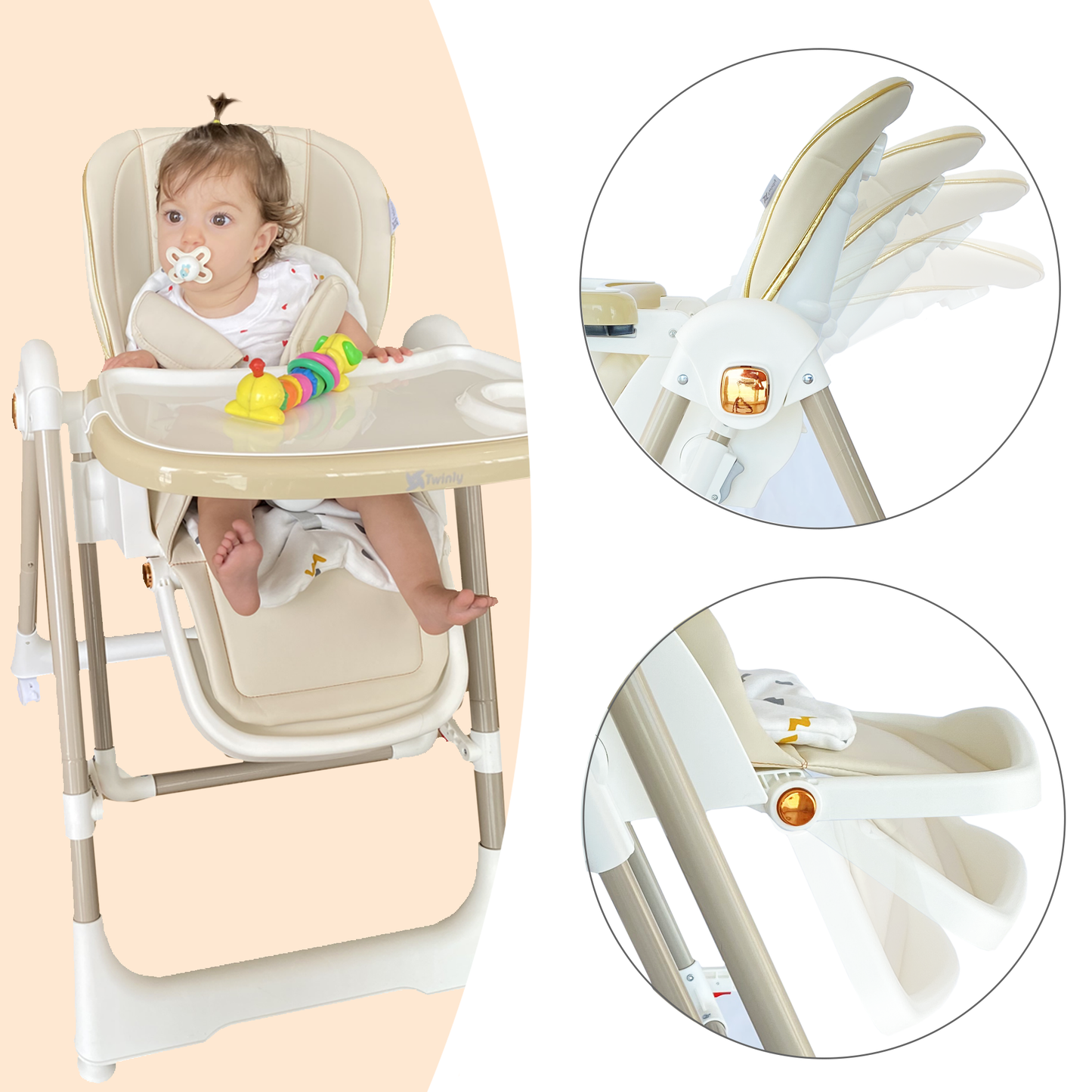 Trona Evolutiva MOVITY PRO Beige
