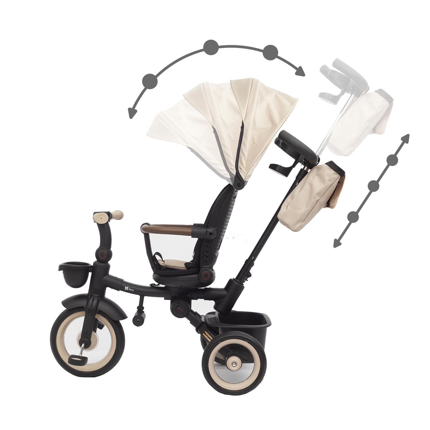 Triciclo Evolutivo Bebé SAMI Beige