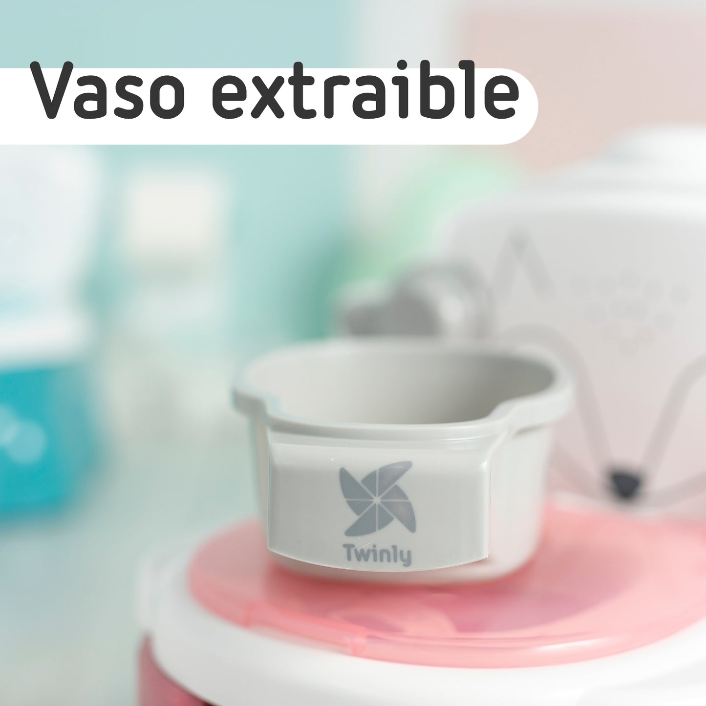Orinal aprendizaje de Bebé Foxy Azul