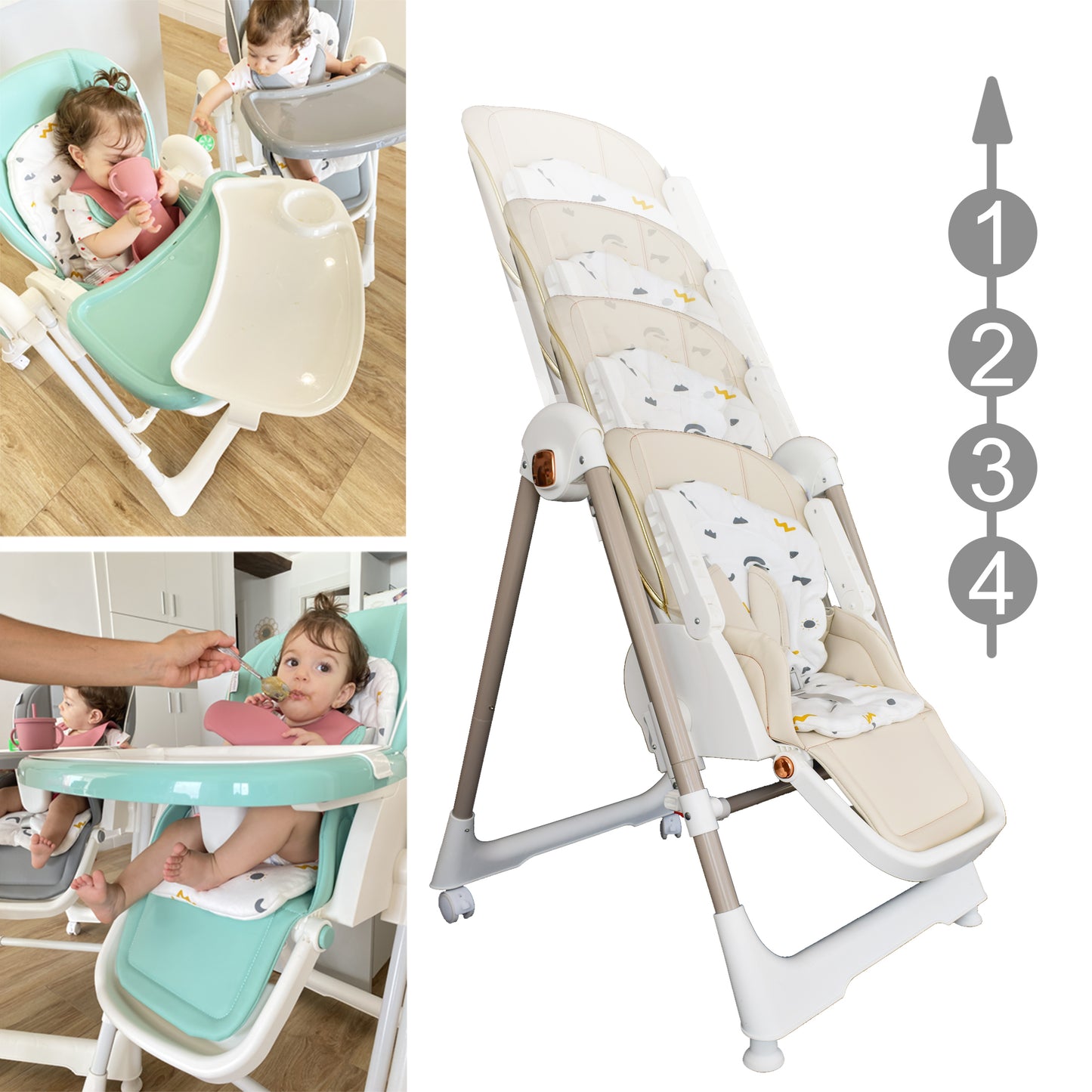 Trona Evolutiva MOVITY PRO Beige