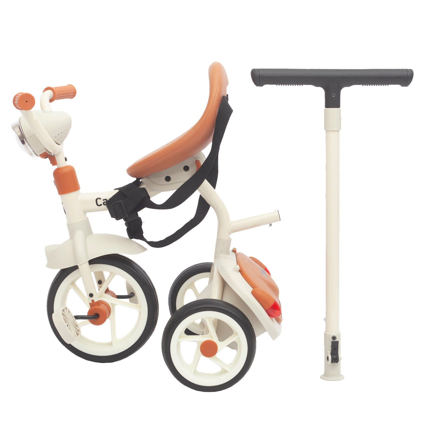 Triciclo Evolutivo bebé Carly de 1 a 5 años Blanco