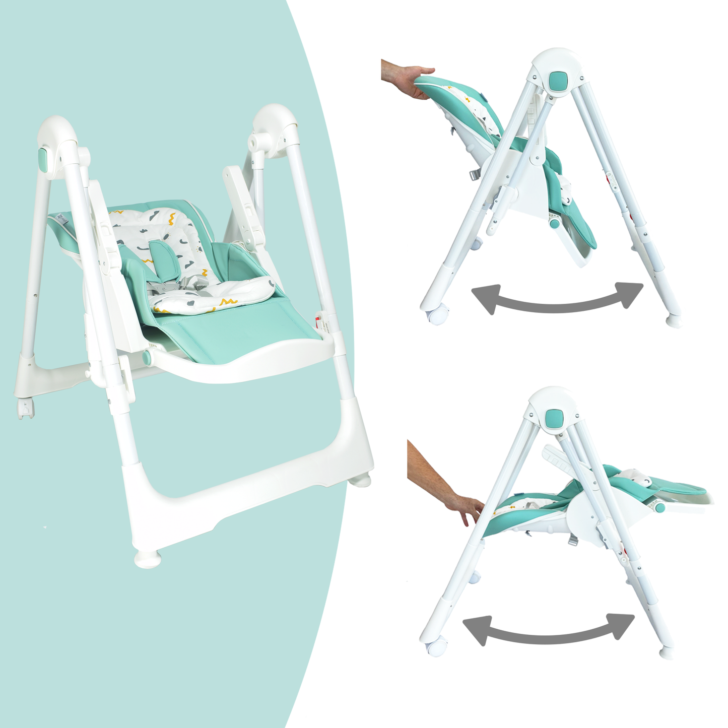 Trona Evolutiva MOVITY PRO Menta
