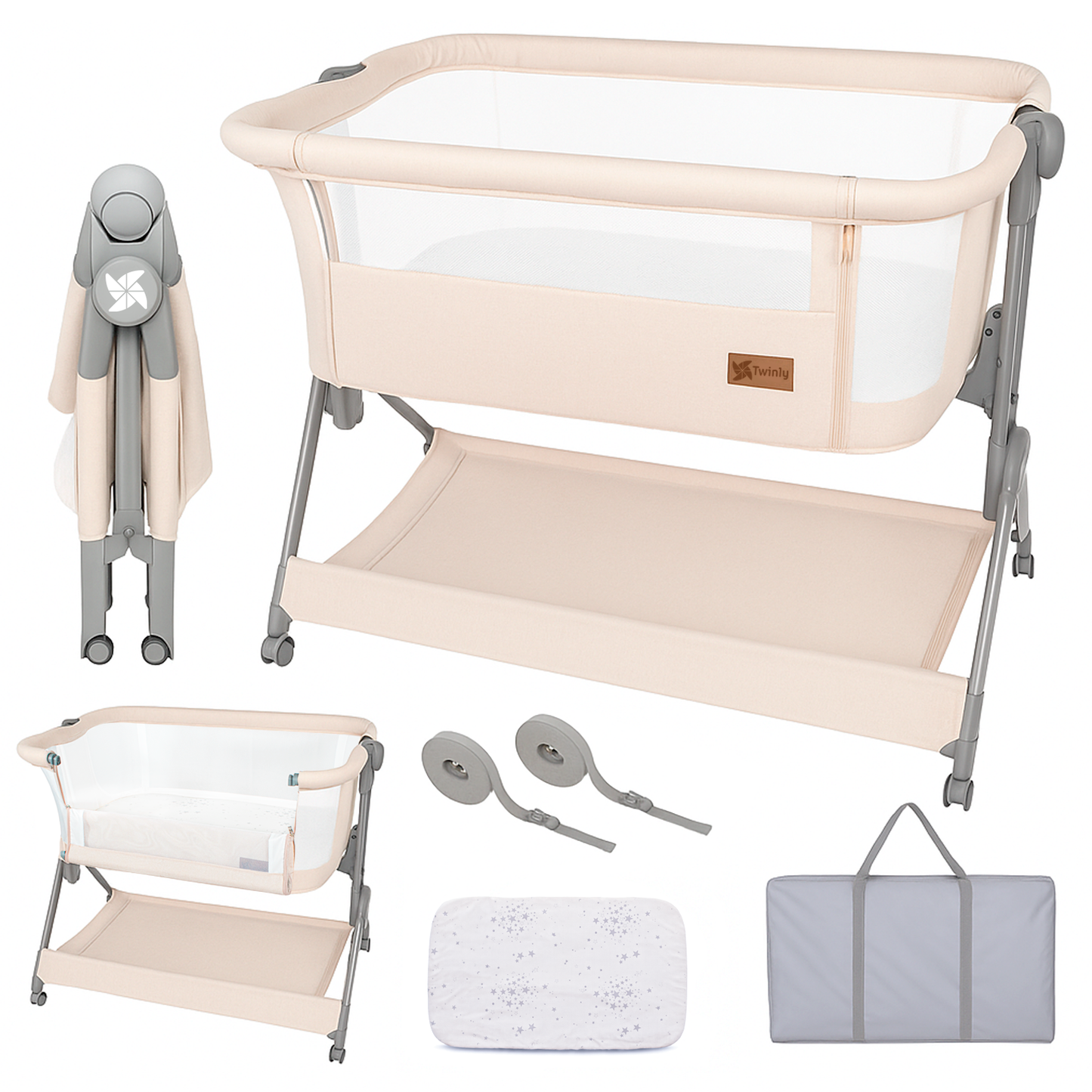 Minicuna Colecho Comfortly Beige