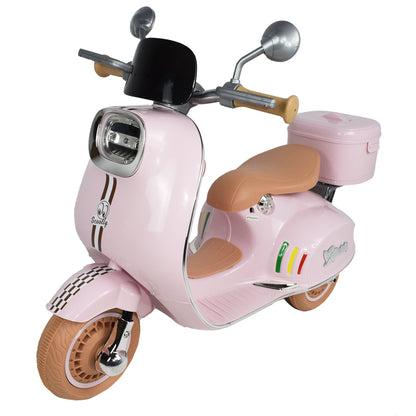 Moto Electrica para niños SCOOTLY Rosa