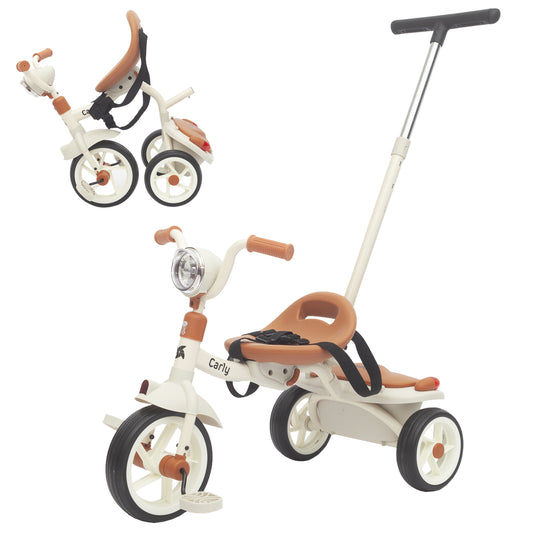 Triciclo Evolutivo bebé Carly de 1 a 5 años Blanco