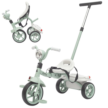 Triciclo Evolutivo bebé Carly de 1 a 5 años Menta