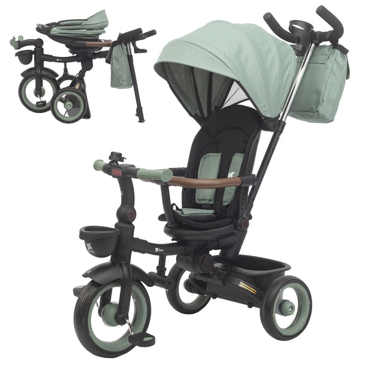 Triciclo Evolutivo Bebé SAMI Verde Oscuro