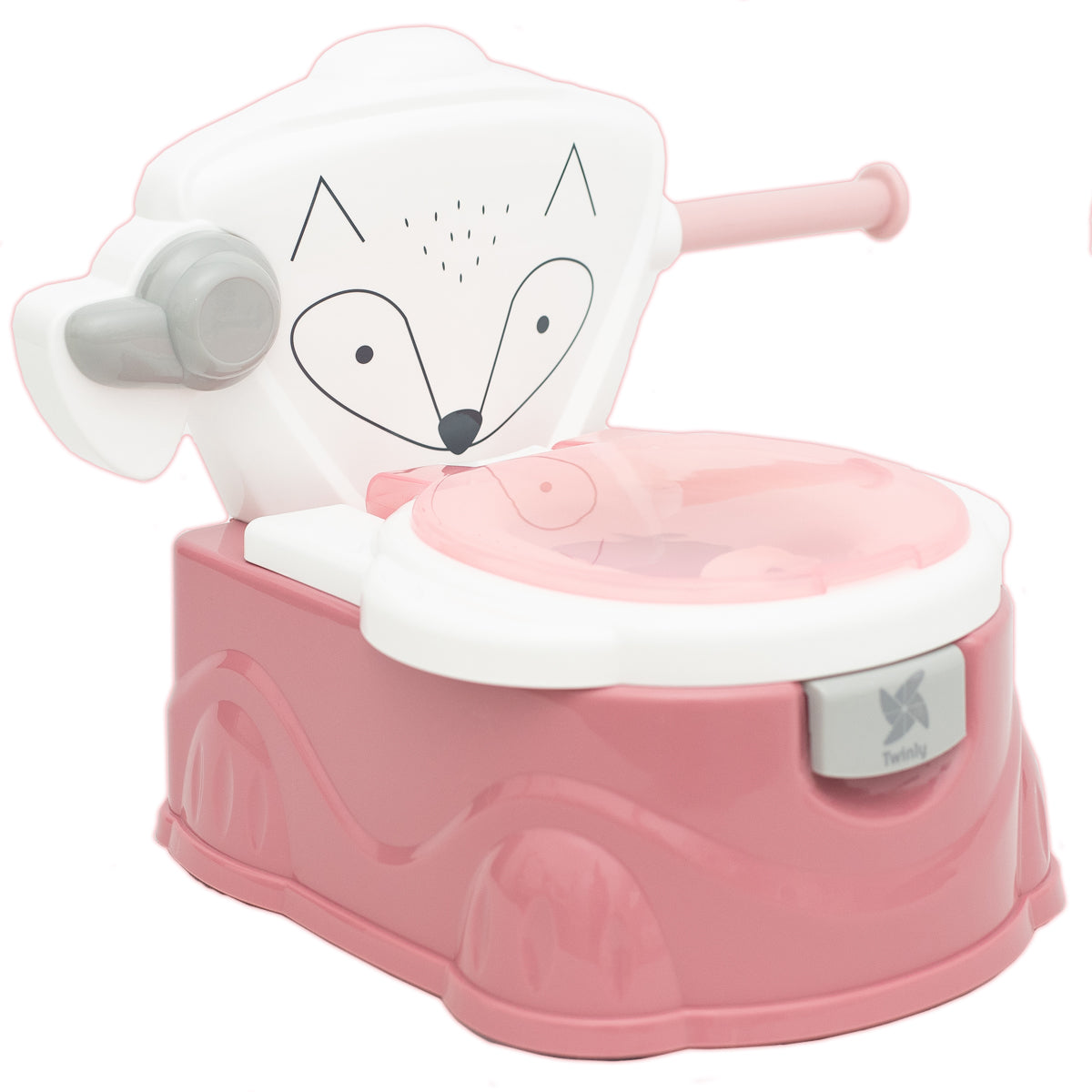 Orinal aprendizaje de Bebé Foxy Rosa