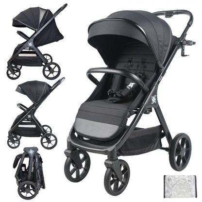 Silla de paseo SPACELY negro