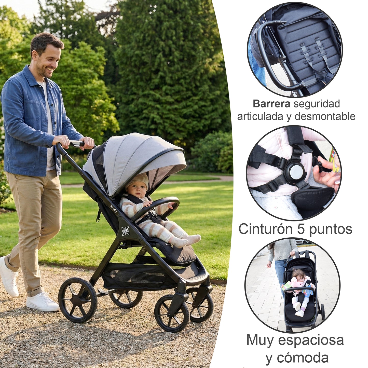 Silla de paseo SPACELY