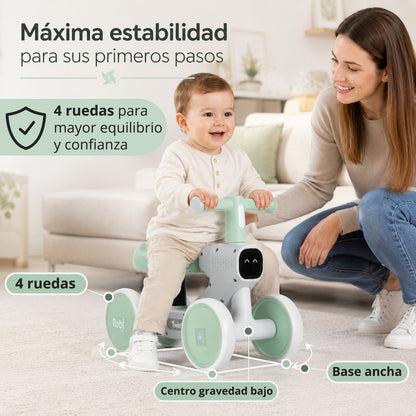 Correpasillos Robi Desde 1 Año con Luces y Música, Menta