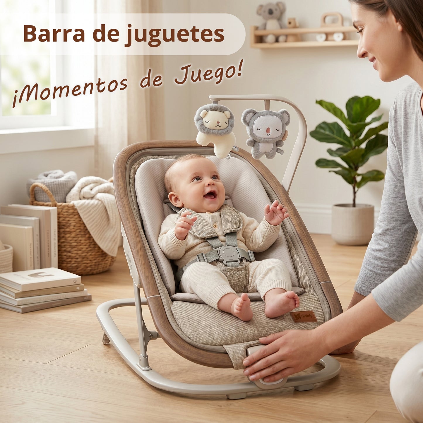 Hamaquita bebé NATA, Marrón