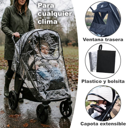 Silla de paseo SPACELY gris