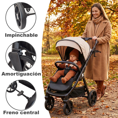 Silla de paseo SPACELY gris