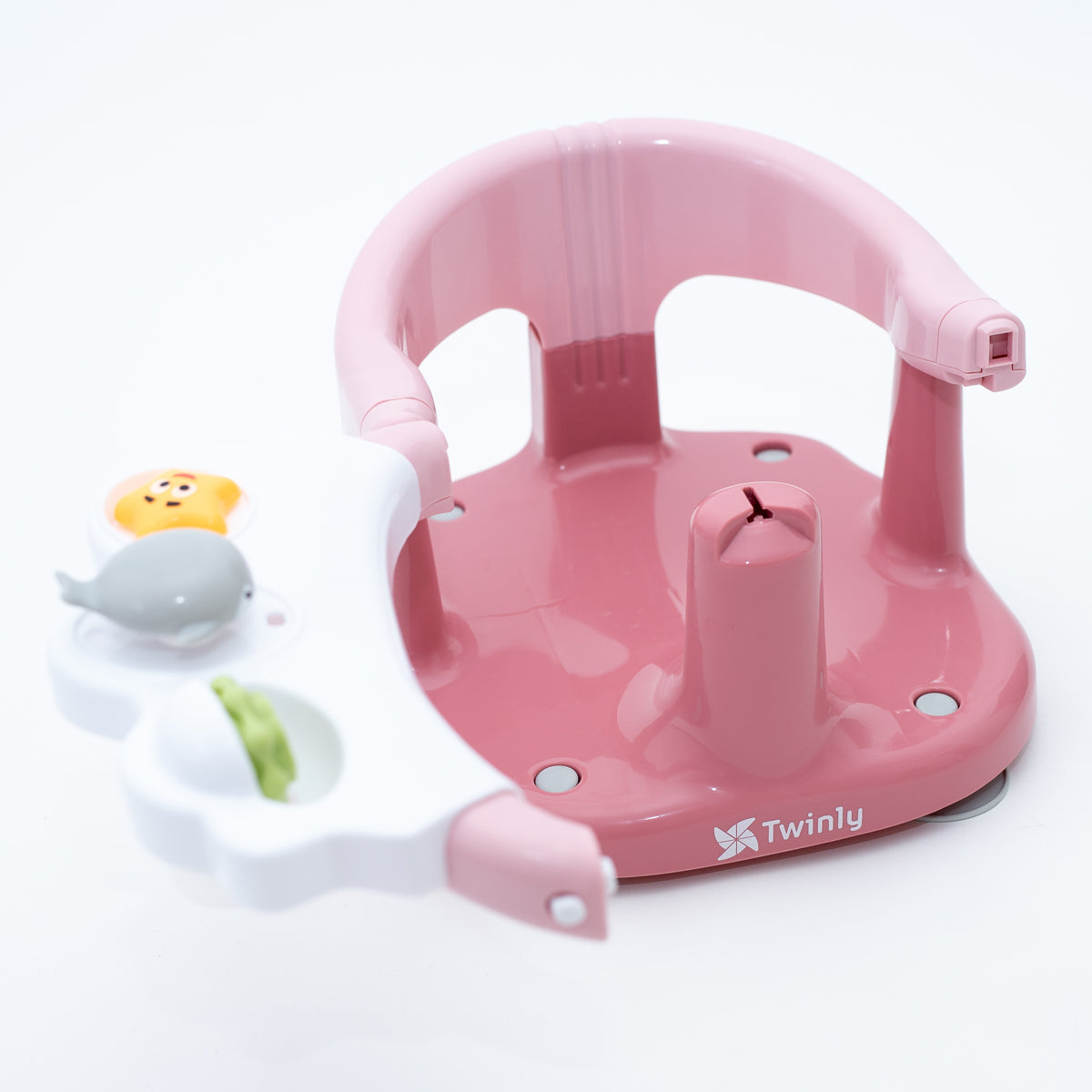 Asiento de baño para bebé Splashy Rosa