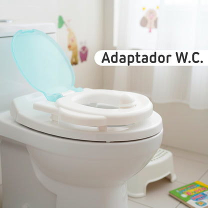 Orinal aprendizaje de Bebé Foxy Azul