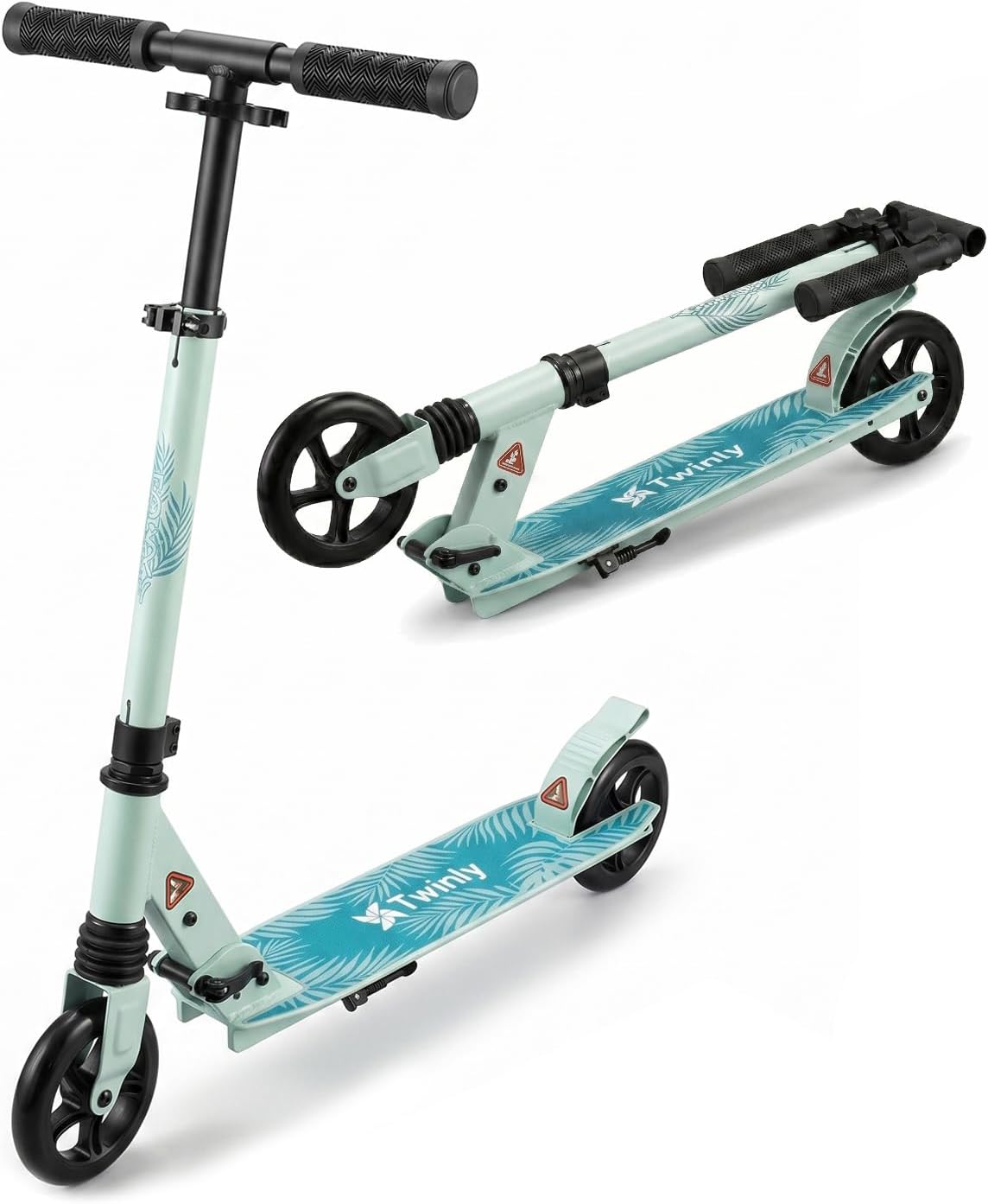 Patinete Infantil Plegable Rocky Verde