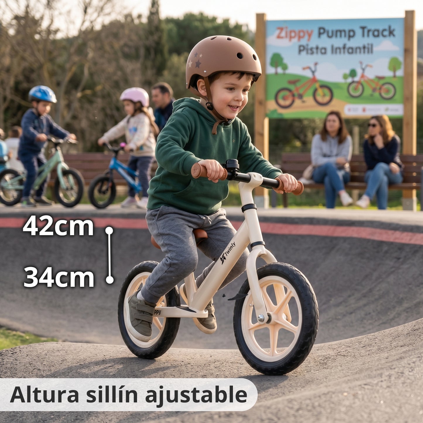 Bicicleta sin Pedales 3-6 Años ZIPPY