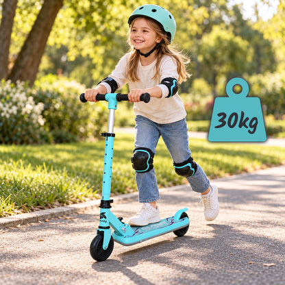 Patinete Infantil con Luces, Plegable, 2 Ruedas, 3 a 8 Años GLOWY