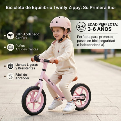 Bicicleta sin Pedales 3-6 Años Zippy Beige