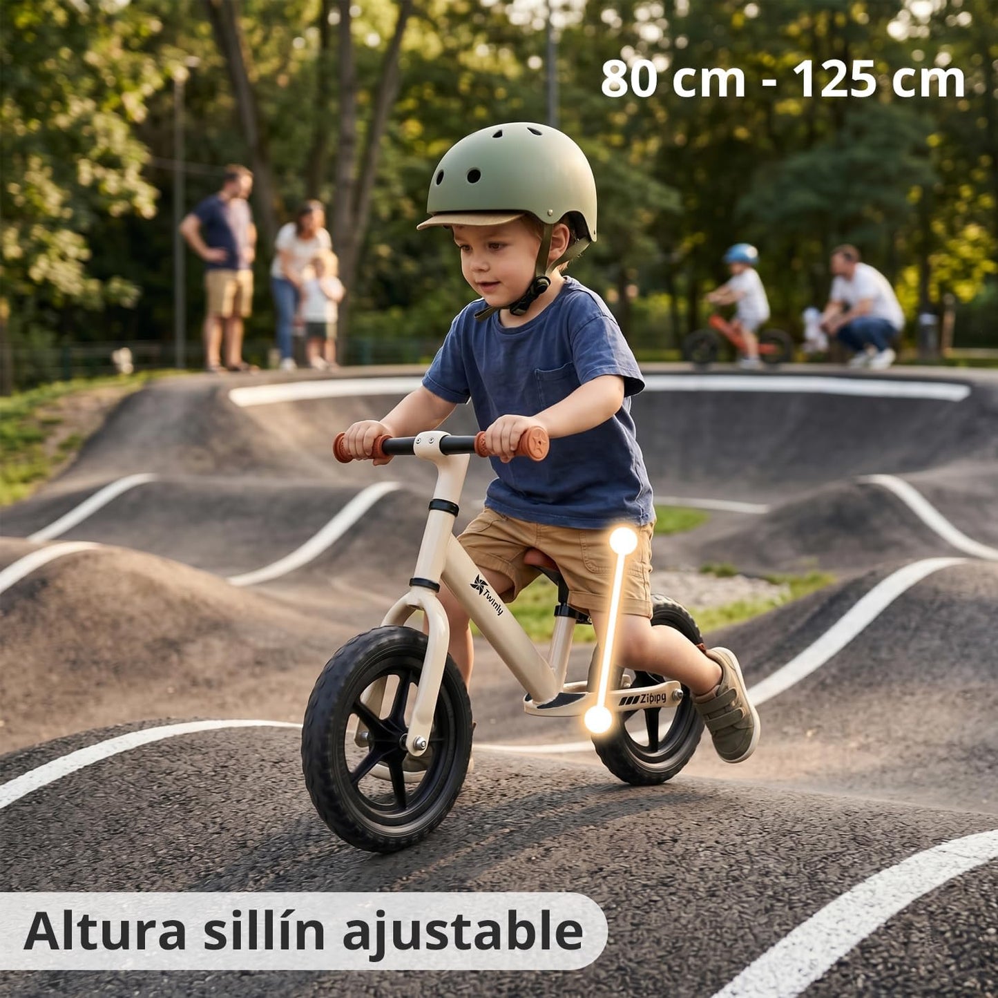 Bicicleta sin Pedales 3-6 Años Zippy Beige