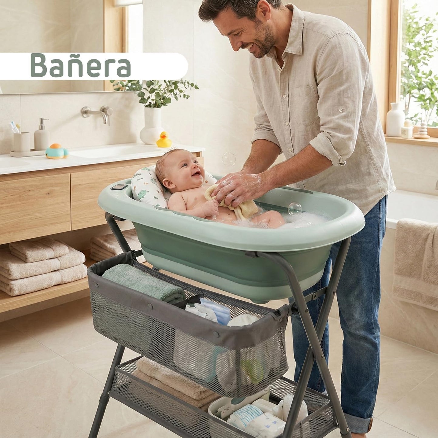 Bañera Cambiador BUBBLY