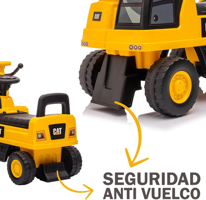 Correpasillos Excavadora Cat para niños de 1 a 3 Años Diggy