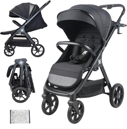 Silla de paseo SPACELY negro