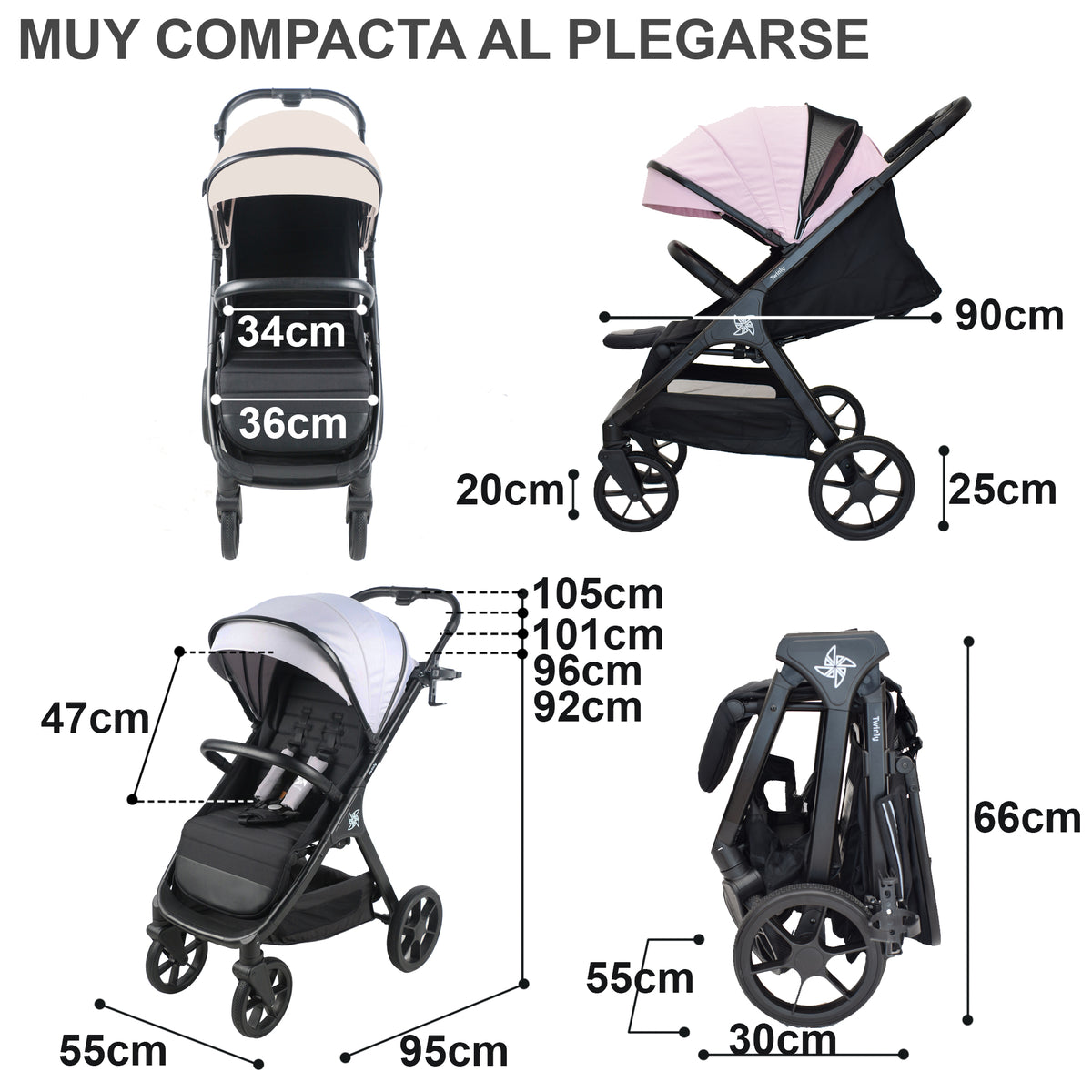 Silla de paseo SPACELY