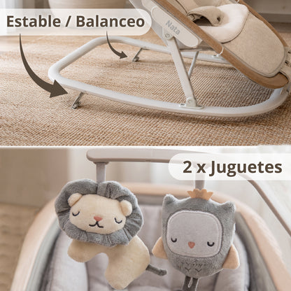 Hamaquita bebé NATA, Marrón