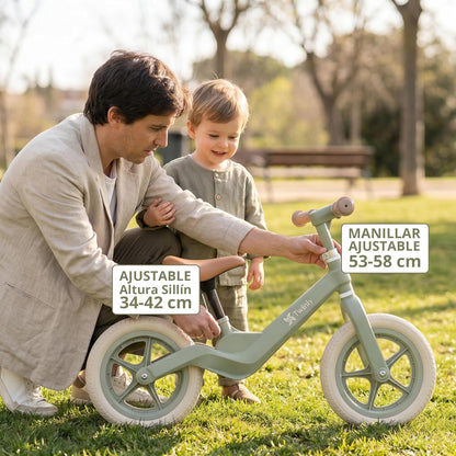 Bicicleta sin pedales Breeze 2-7 años Verde