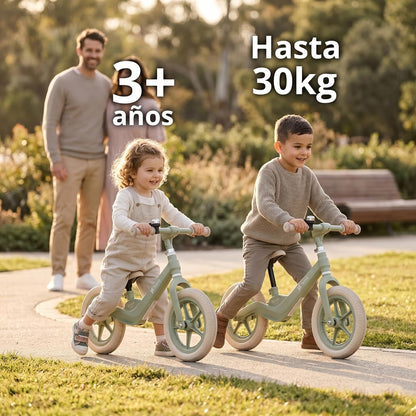 Bicicleta sin pedales Breeze 2-7 años Verde