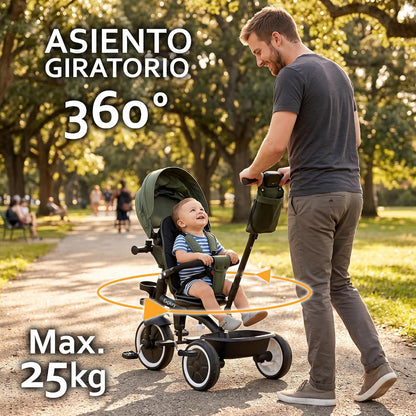 Triciclo Evolutivo 2 en 1 Explory Rosa