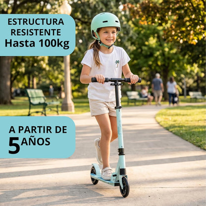 Patinete Infantil Plegable Rocky Gris