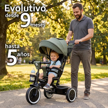 Triciclo Evolutivo 2 en 1 Explory Rosa