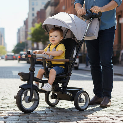 Triciclo Evolutivo Bebé SAMI Gris