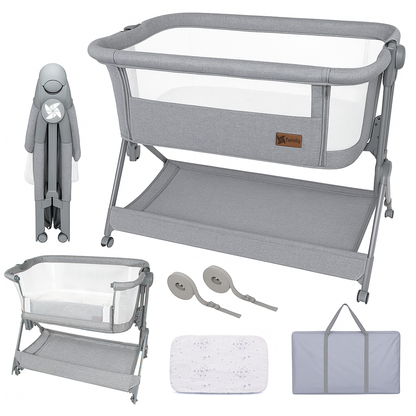 Minicuna Colecho Comfortly Gris