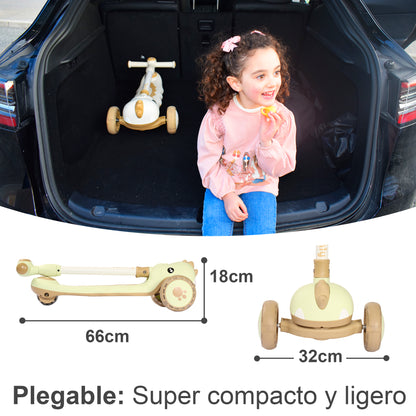 Patinete evolutivo 3 en 1 DINLY Blanco