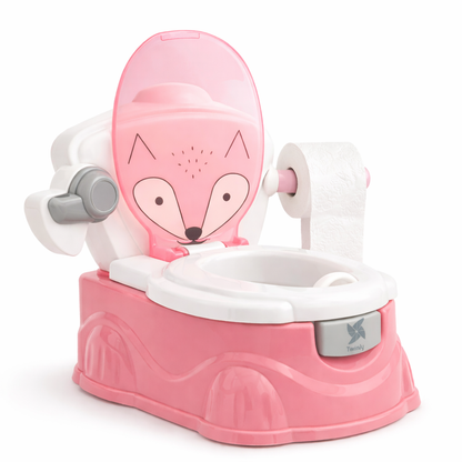 Orinal aprendizaje de Bebé Foxy Rosa
