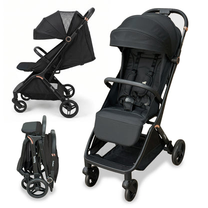 Silla de Paseo Compacta URBANY, Negro