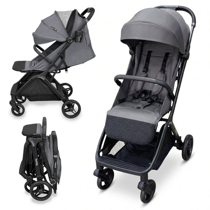 Silla de Paseo Compacta URBANY, Gris