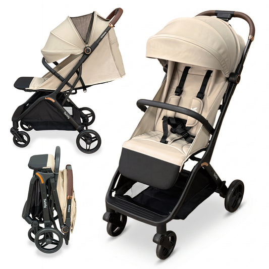 Silla de Paseo Compacta URBANY, Beige