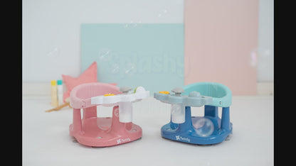 Asiento de baño para bebé Splashy Rosa